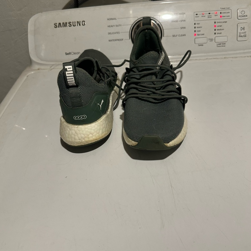 Puma Dark Green Athletic Shoes